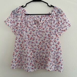 Hippie Rose Blouse Size Small